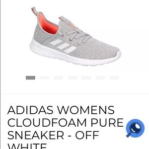 Adidas women’s Cloudfoam Pure Running Shoe 6.5